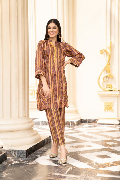 Women Printed 2 Piece Suit - RSL036
