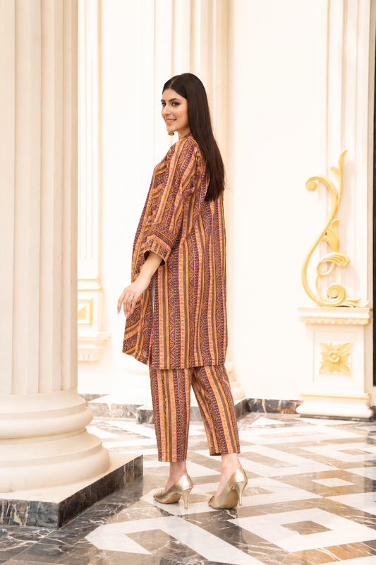 Women Printed 2 Piece Suit - RSL036