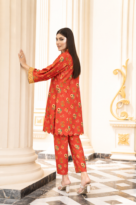 Women Printed 2 Piece Suit - RSL040