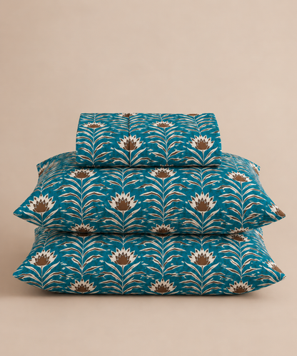 Shine Bed Sheet Set - HTSS76