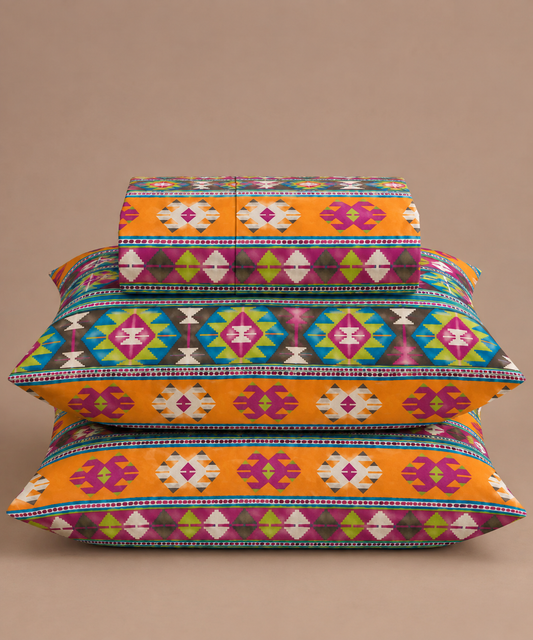 Shine Bed Sheet Set - HTSS77