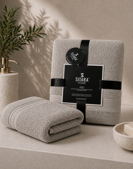 Bath Sheet | Dark Grey