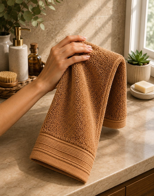 Hand Towel | Light brown