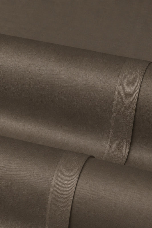 COTTON GOLD LATHA | COTTON - DARK BROWN