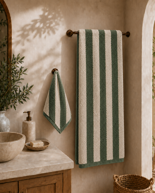 Dobby Bath Towel - LGR