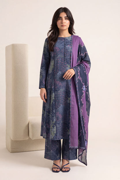 Women Printed 3 Piece Suit - DTD156