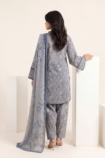 Women Printed 3 Piece Suit - DTD157