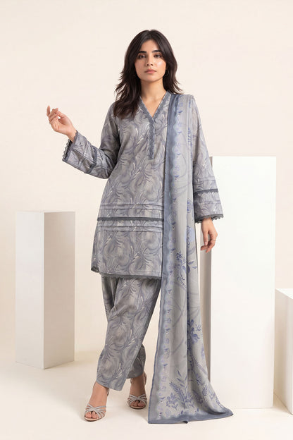 Women Printed 3 Piece Suit - DTD157