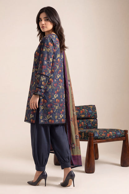 Women Printed 3 Piece Suit - DTD158