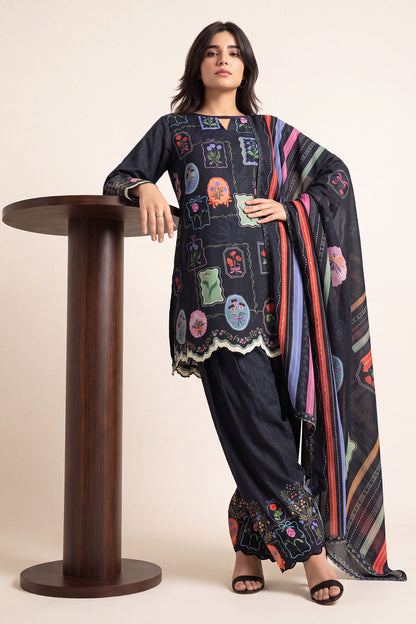 Women Printed 3 Piece Suit - DTD160