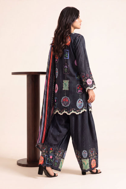 Women Printed 3 Piece Suit - DTD160