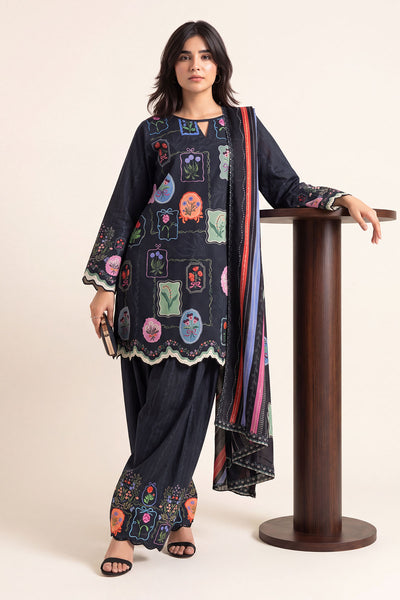 Women Printed 3 Piece Suit - DTD160