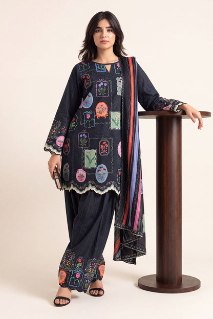Women Printed 3 Piece Suit - DTD160