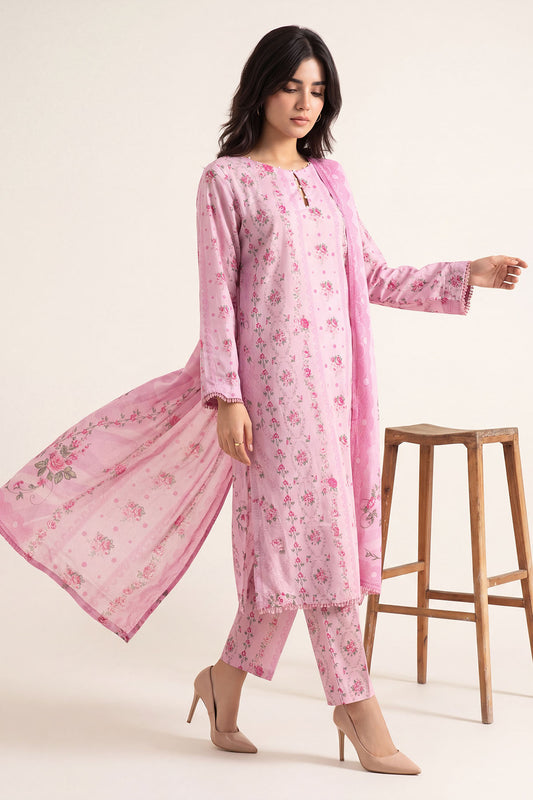 Women Printed 3 Piece Suit - DTD161