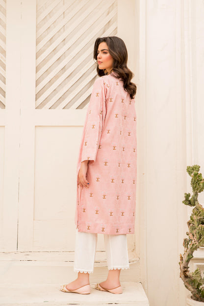 Women Solid Embroidered Shirt - LDS883