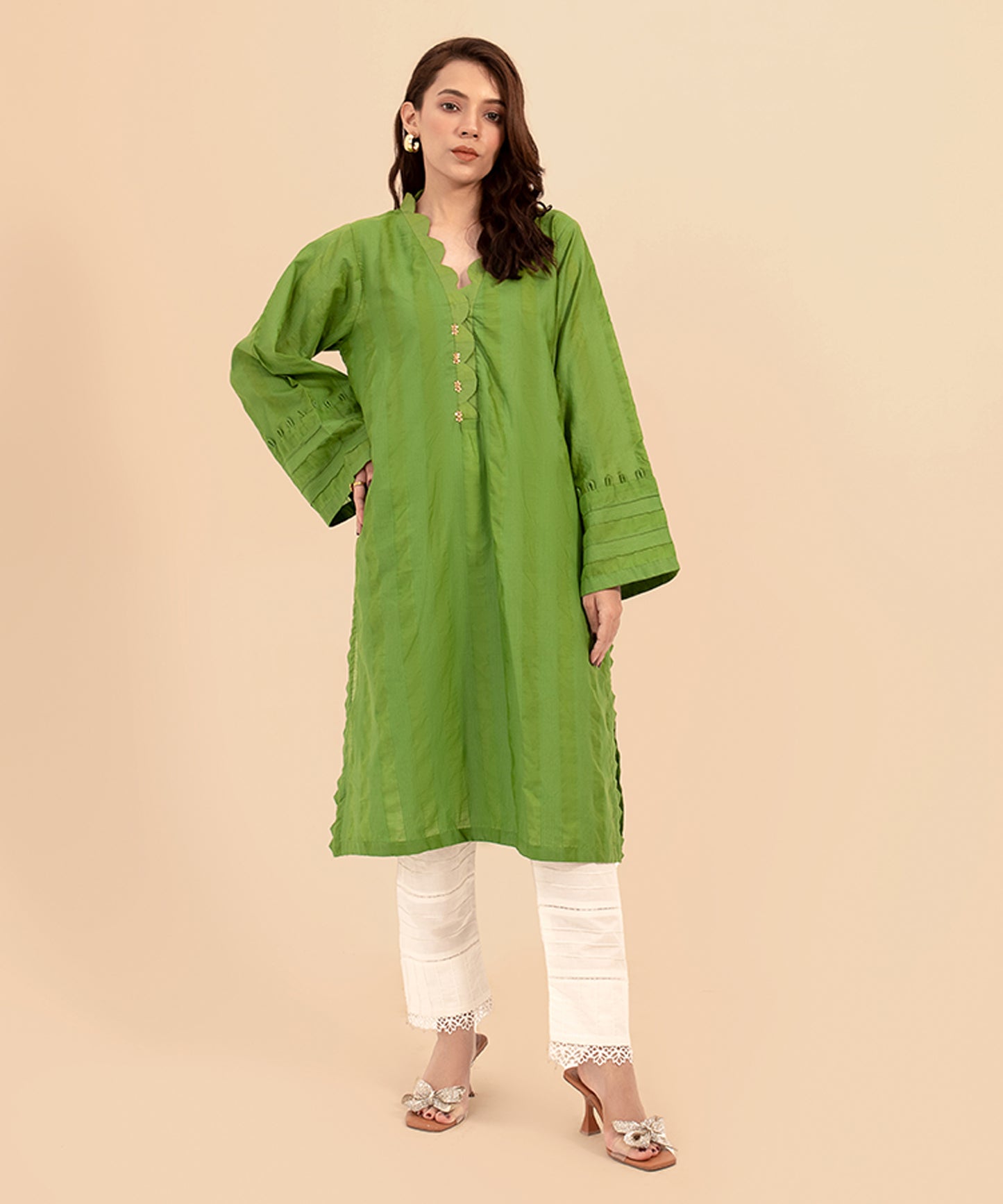 Women Solid Shirt - LDS900