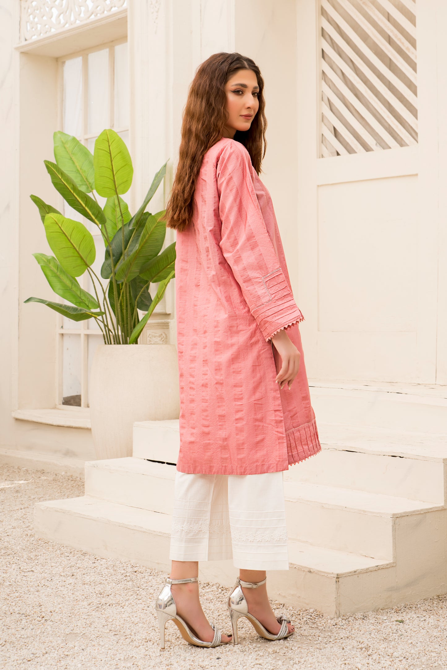 Solid Pink Shirt - LDS 884