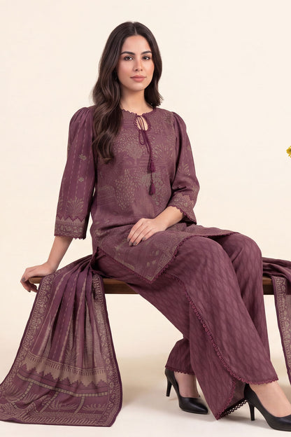 Women Printed 3 Piece Suit - DTD167