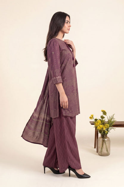 Women Printed 3 Piece Suit - DTD167