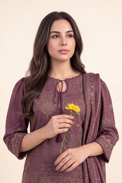 Women Printed 3 Piece Suit - DTD167