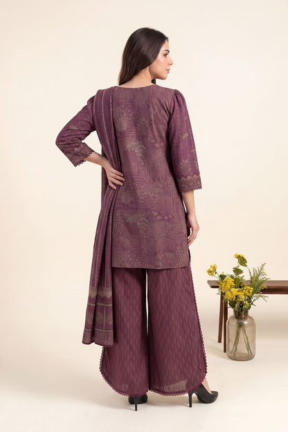 Women Printed 3 Piece Suit - DTD167