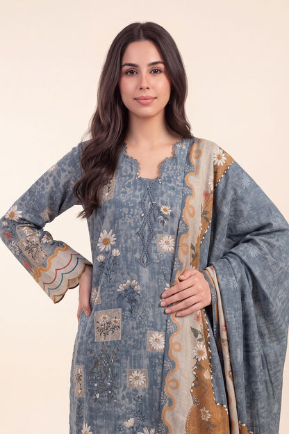 Women Printed 3 Piece Suit - DTD168