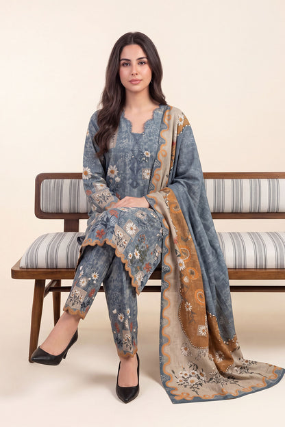 Women Printed 3 Piece Suit - DTD168