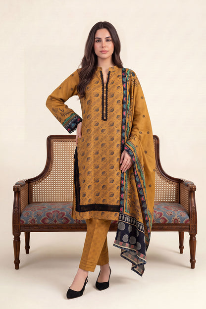 Women Printed 3 Piece Suit - DTD169