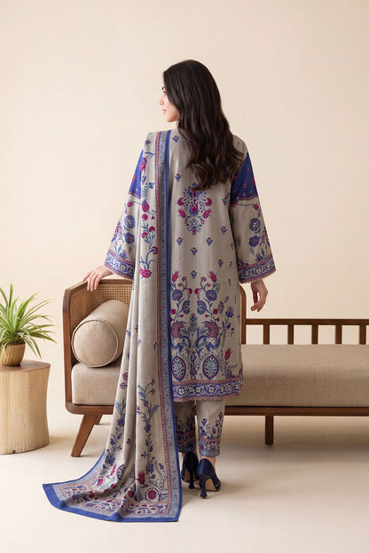 Women Printed 3 Piece Suit - DTD170