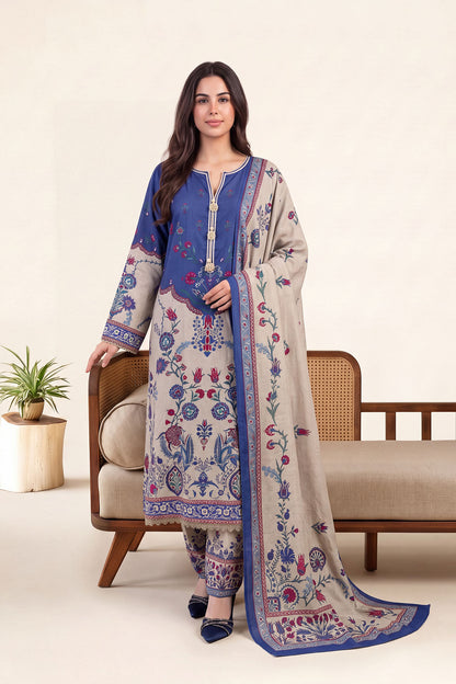 Women Printed 3 Piece Suit - DTD170