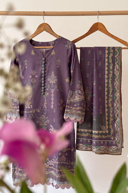 Women Printed 3 Piece Suit - DTD171