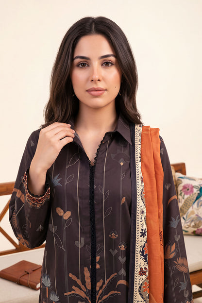 Women Printed 3 Piece Suit - DTD172