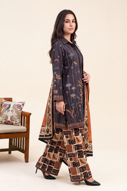 Women Printed 3 Piece Suit - DTD172