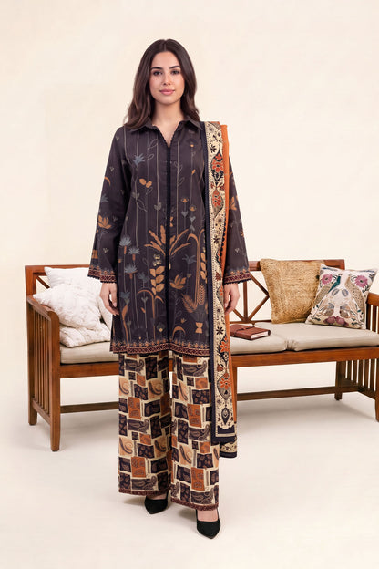 Women Printed 3 Piece Suit - DTD172