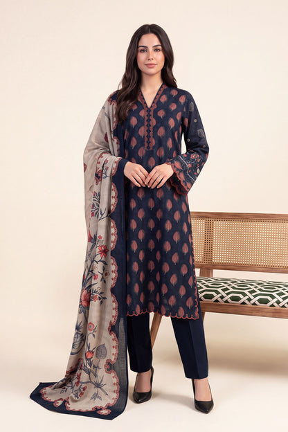 Women Printed 3 Piece Suit - DTD173