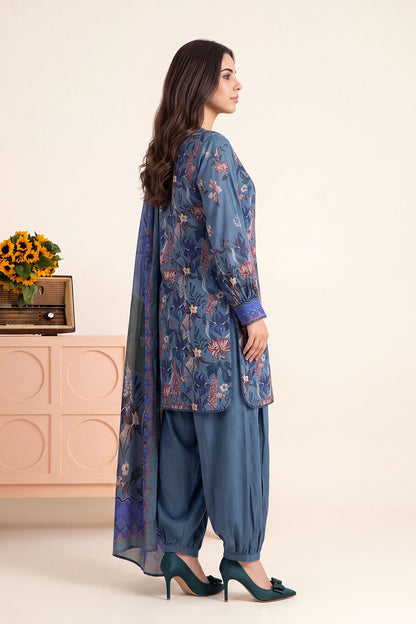 Women Printed 3 Piece Suit - DTD174