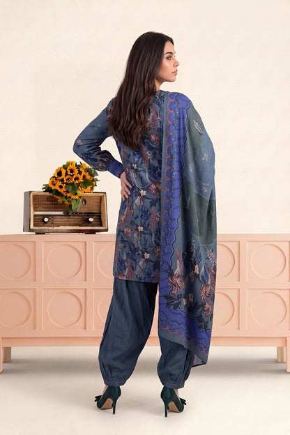 Women Printed 3 Piece Suit - DTD174