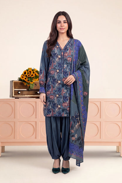 Women Printed 3 Piece Suit - DTD174