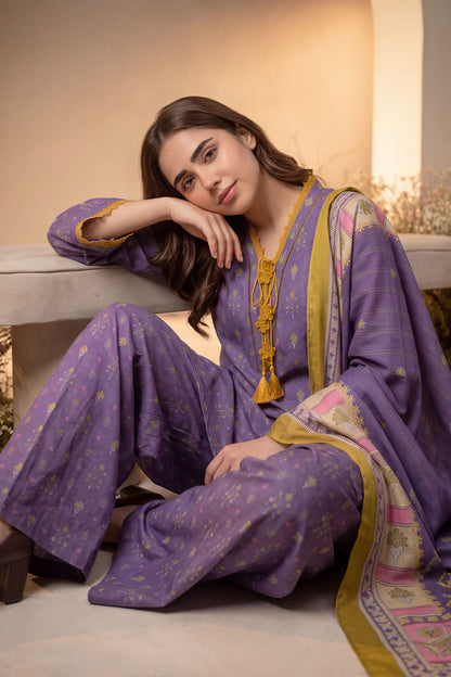 Women 3 Piece Printed Suit - DTD178