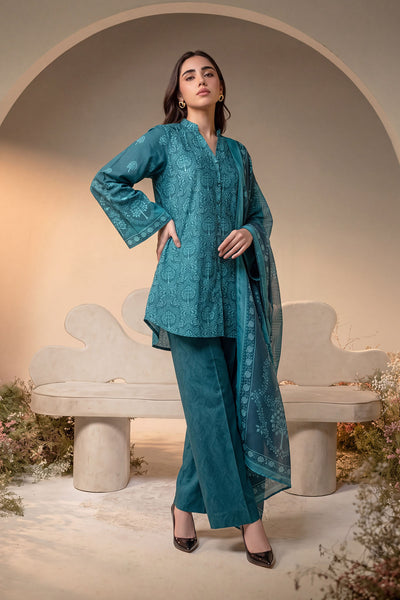 Women 3 Piece Printed Suit - DTD181