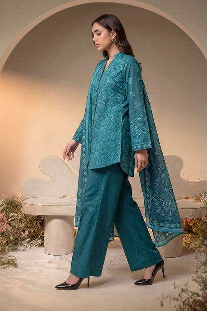 Women 3 Piece Printed Suit - DTD181