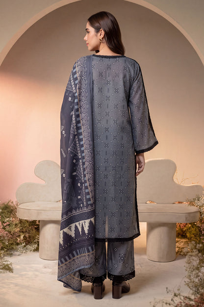 Women 3 Piece Printed Suit - DTD183