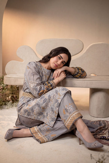 Women 3 Piece Printed Suit - DTD185