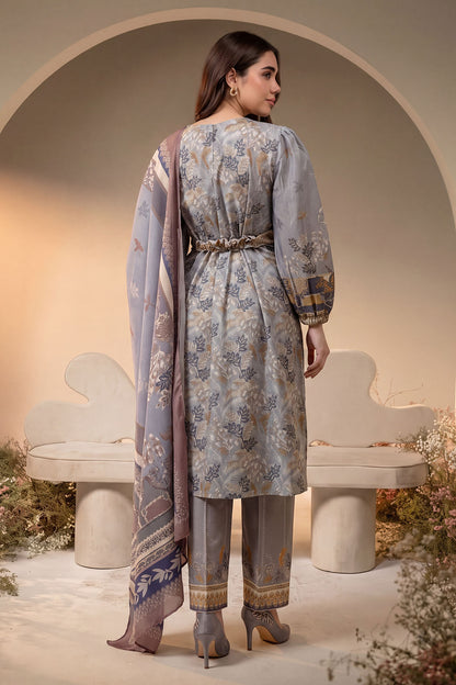 Women 3 Piece Printed Suit - DTD185