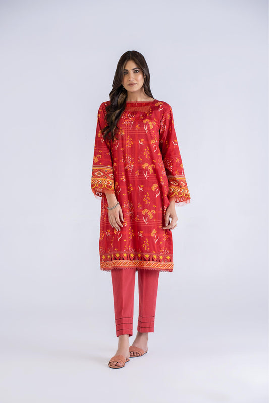 Women Printed 2 Piece Suit  - DTD536