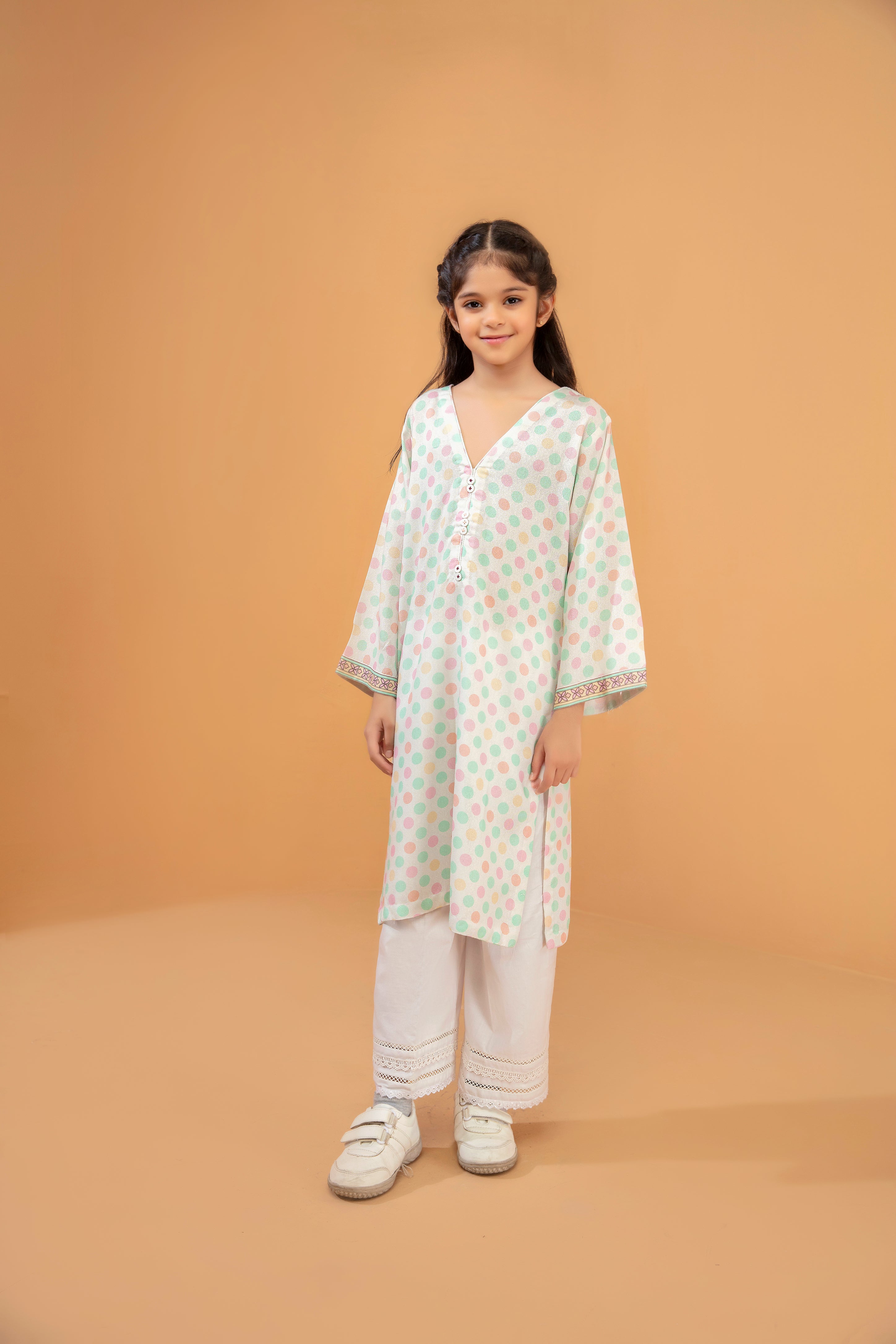 Printed Kids Eastern Shirt - KDS 604