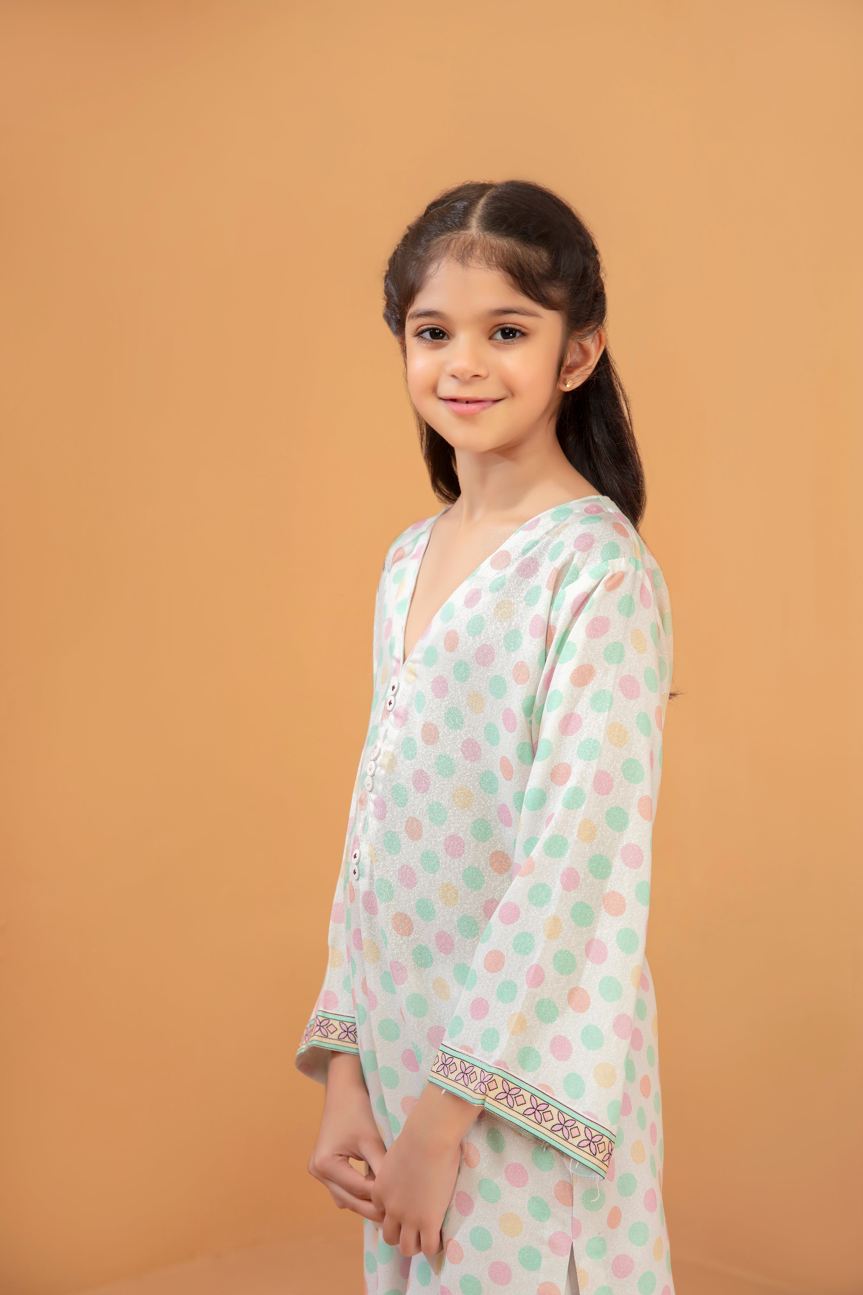 Printed Kids Eastern Shirt - KDS 604