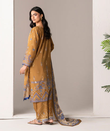 Women Printed 3 Piece Suit - DTD144