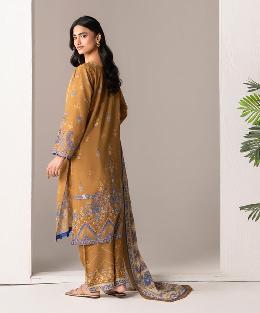 Women Printed 3 Piece Suit - DTD144