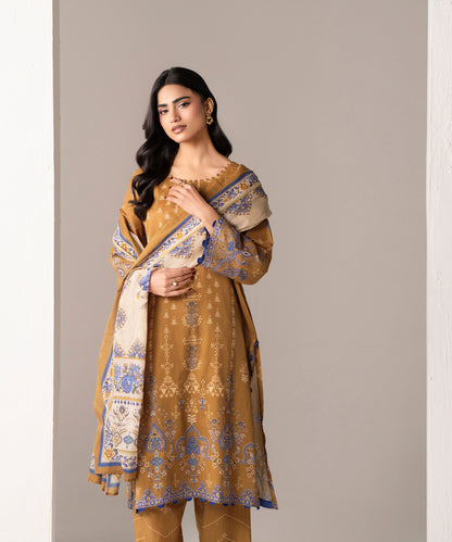 Women Printed 3 Piece Suit - DTD144